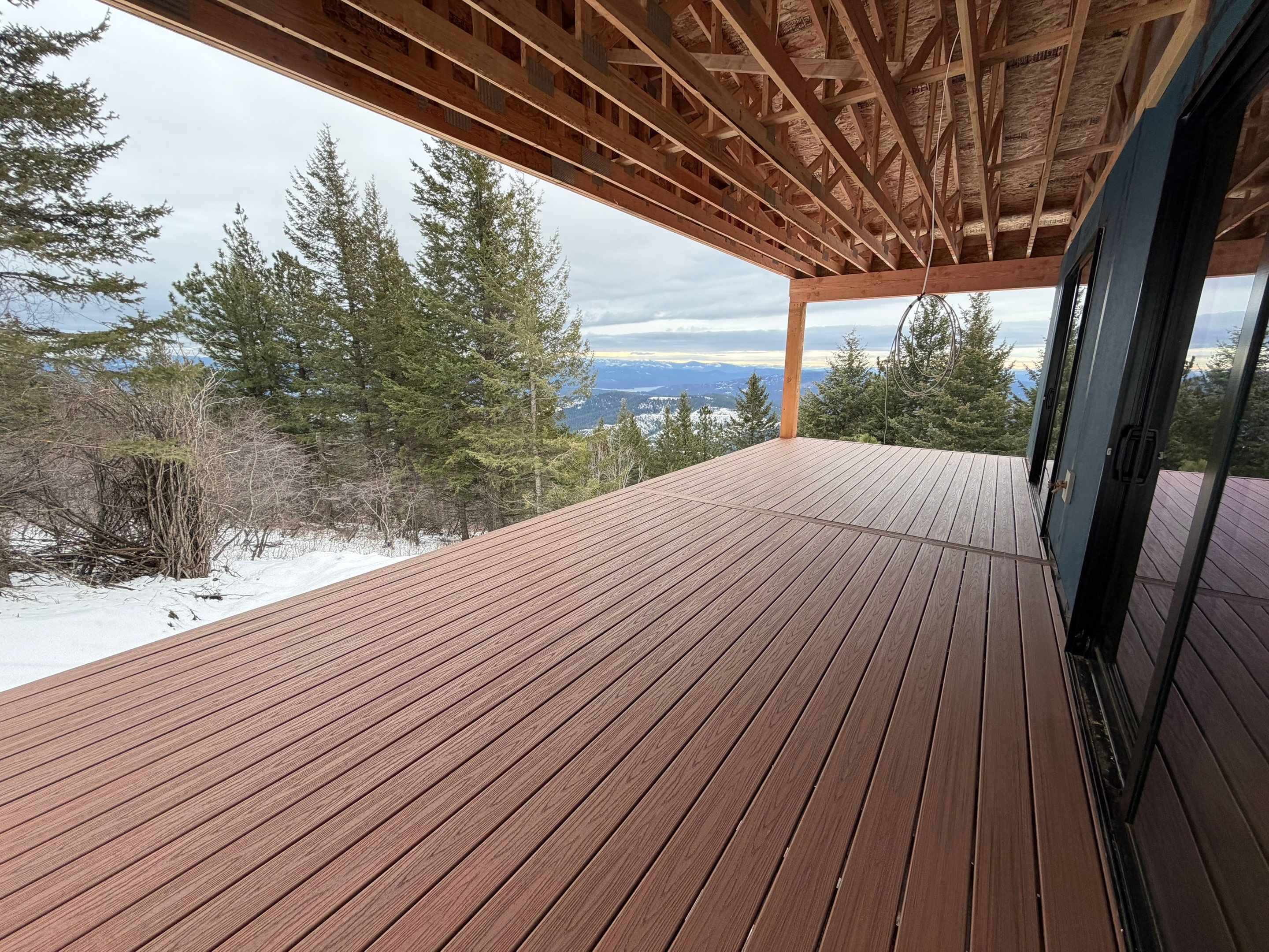 The Lookout, The deck, and the view