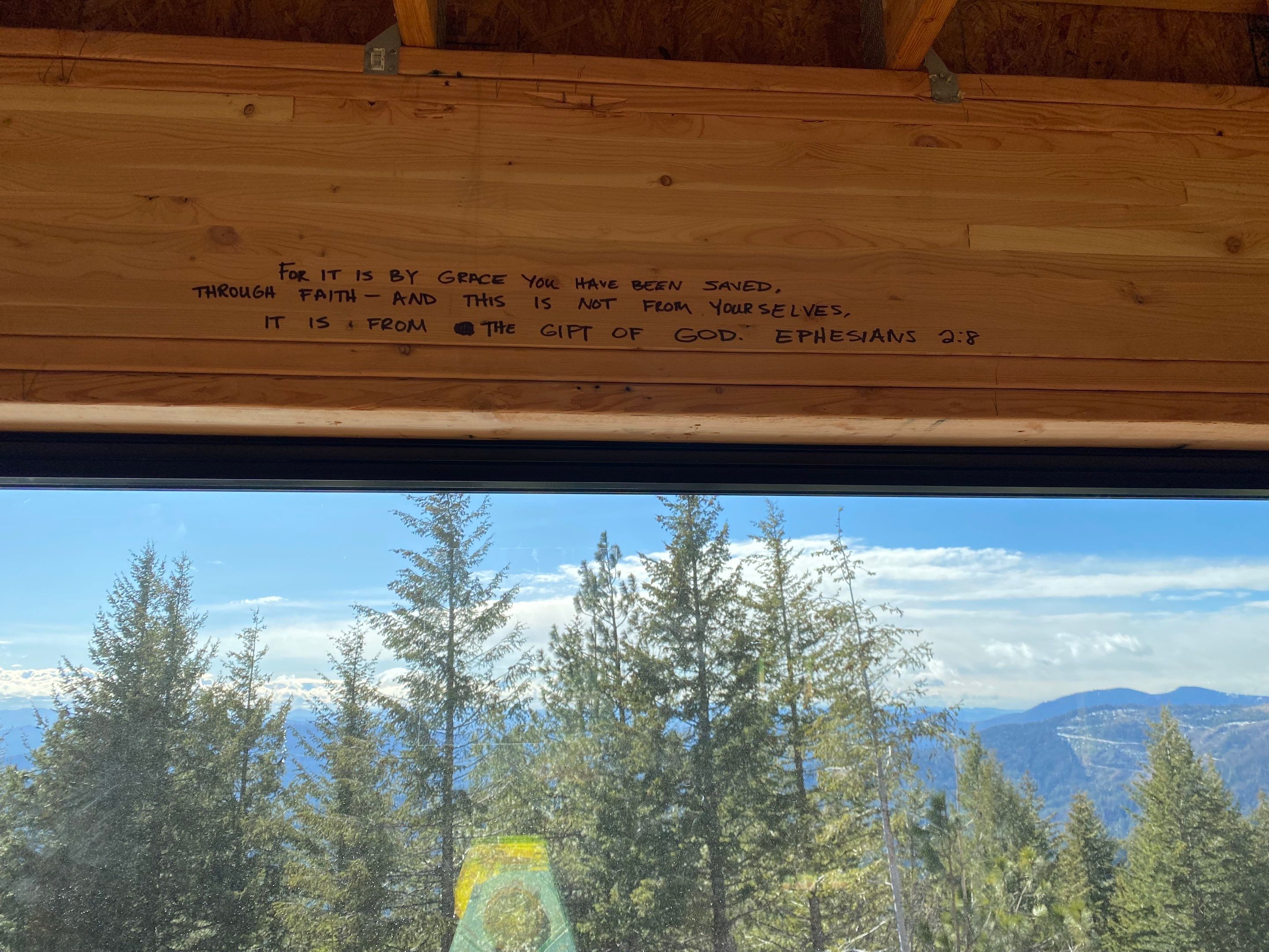 The Lookout, Before the drywall