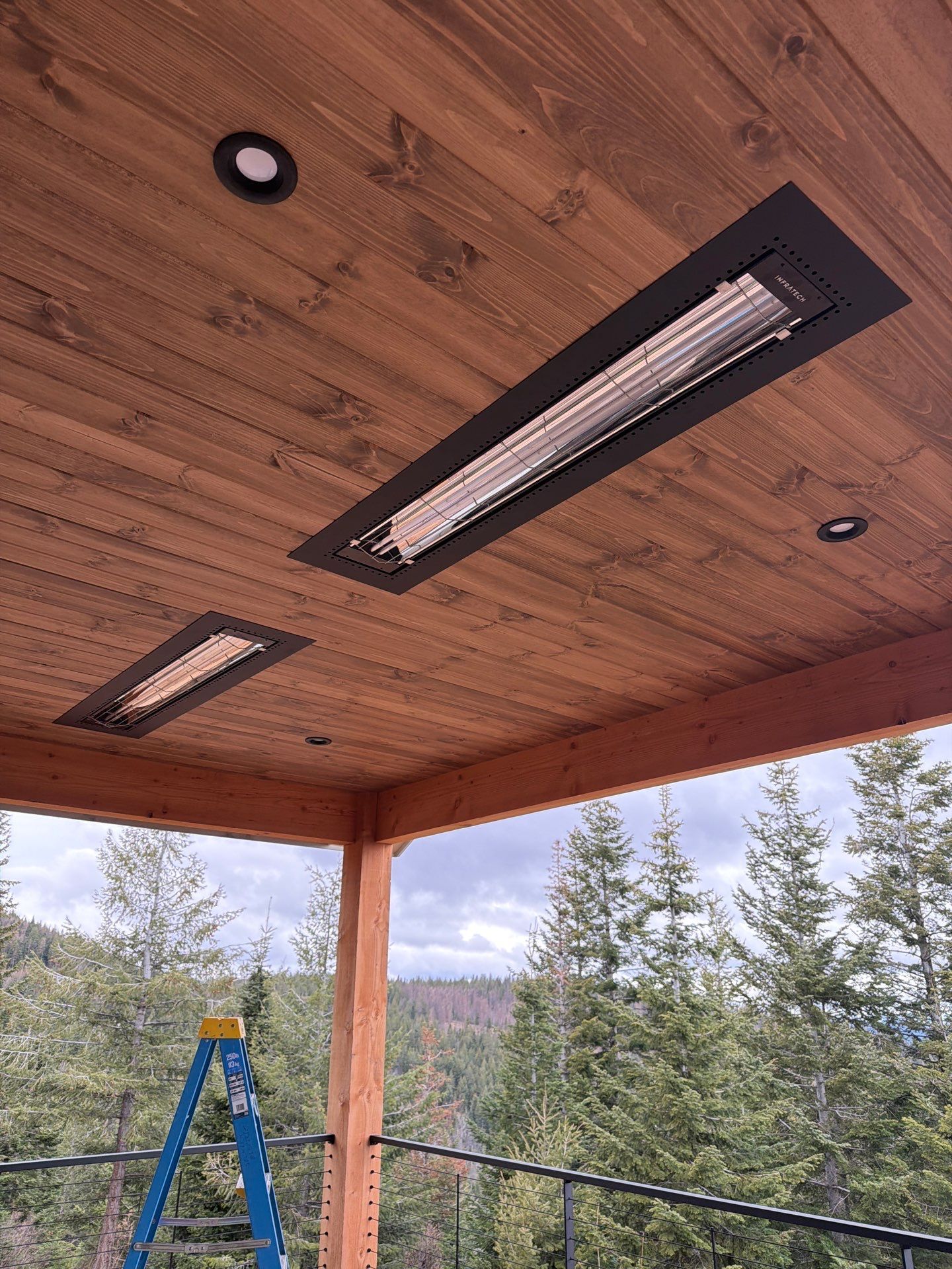 The Gathering House: Covered deck