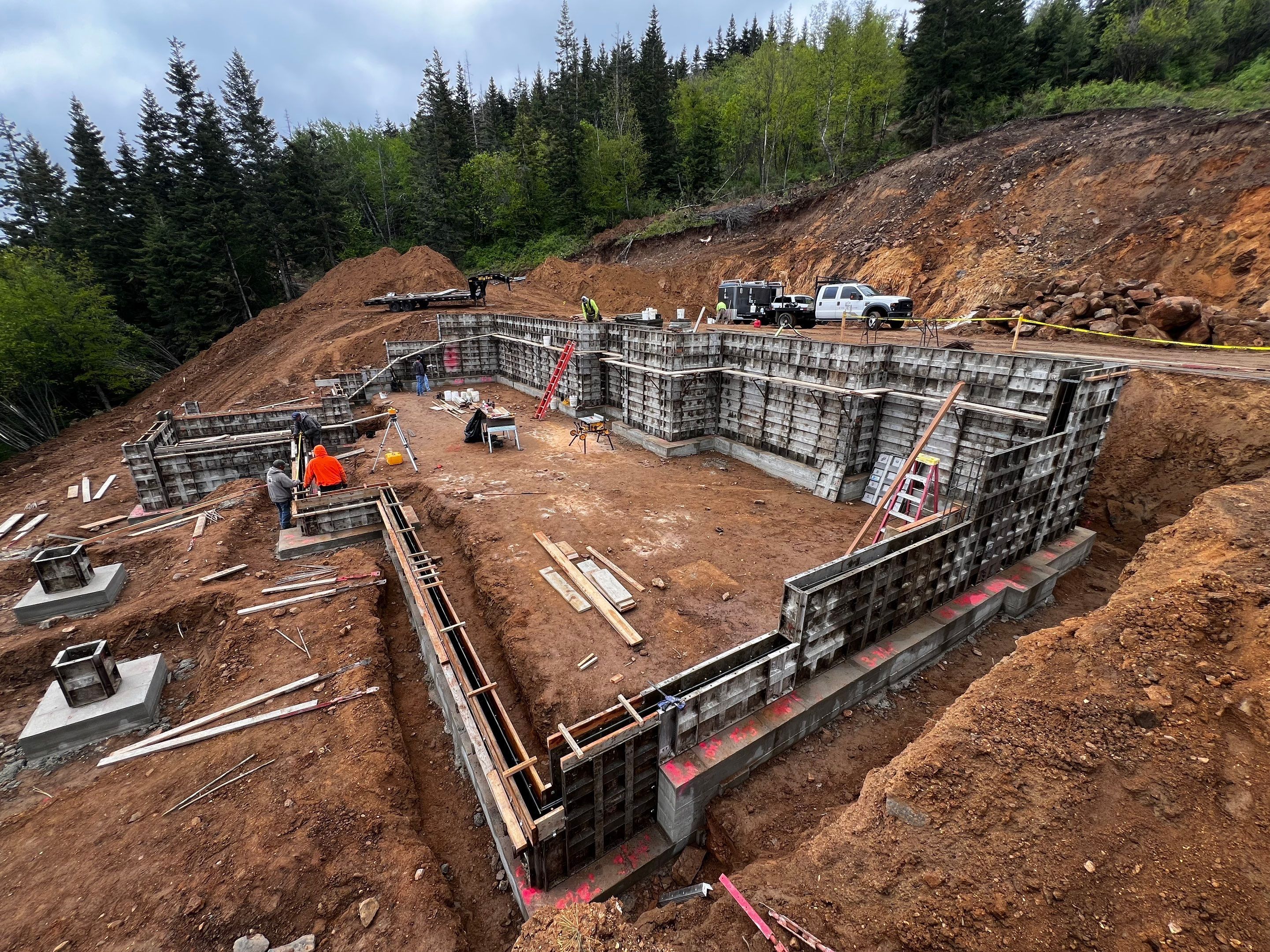 The Gathering House, The footprint takes shape